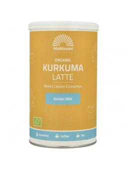 Mattisson Latte kurkuma goldenmilk reishi Ceylon kaneel bio