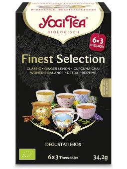 Yogi Tea Finest selection 3 x 6 stuks bio