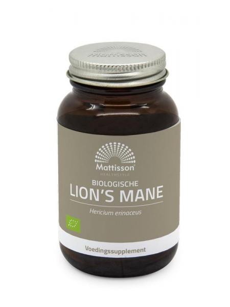 Mattisson Lions mane 500mg bio - lion's mane Mattisson Lions mane 500mg bio - lion's mane