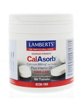 Lamberts CalAsorb (calcium citraat) & Vitamine D3