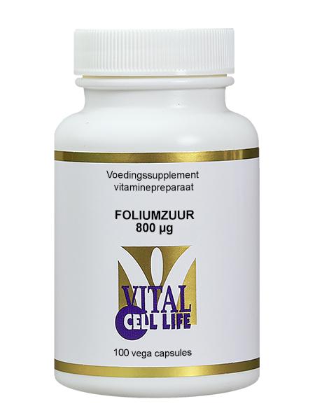 Vital Cell Life Foliumzuur 800 mcg B9