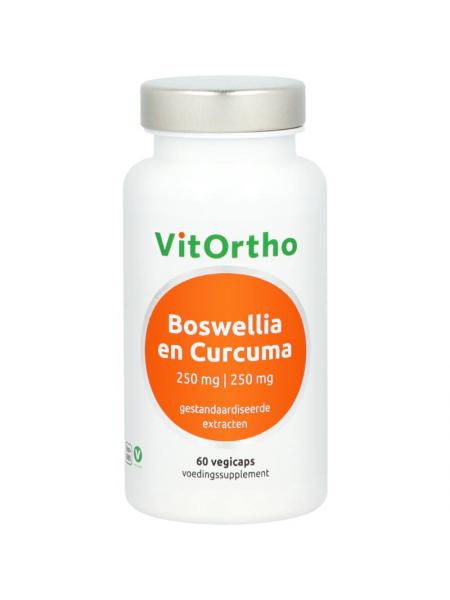 Vitortho Boswellia 250 mg en curcuma 250 mg