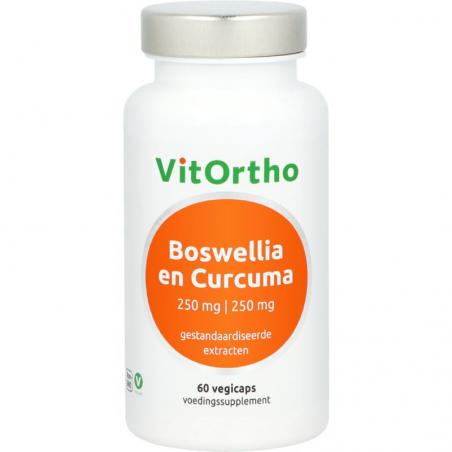 Vitortho Boswellia 250 mg en curcuma 250 mg