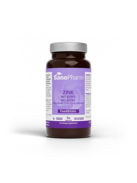 Sanopharm Zink 15mg & koper 1mg