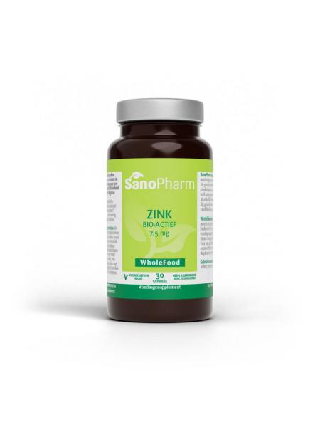 Sanopharm Zink 7.5mg WholeFood