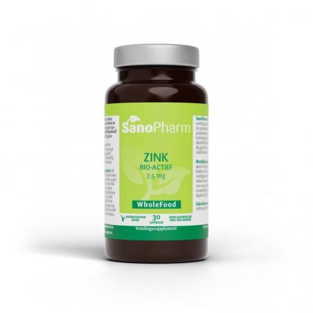 Sanopharm Zink 7.5mg WholeFood