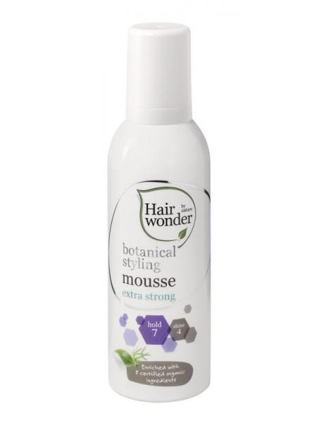 Hairwonder Botanical styling mousse extra strong