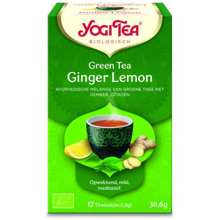 Yogi Tea Green tea ginger lemon bio