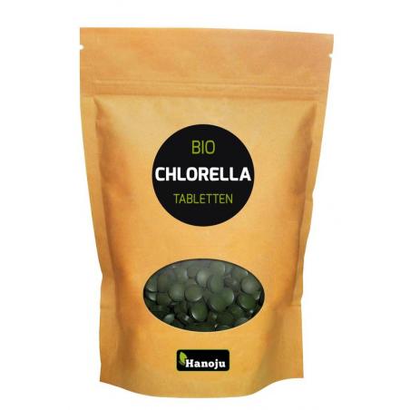 Hanoju Bio chlorella tabletten papier zak