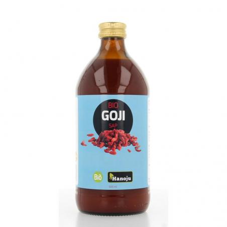 Hanoju Goji premium 100% sap glas fles bio