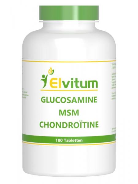 Elvitaal/elvitum Glucosamine MSM chondroitine