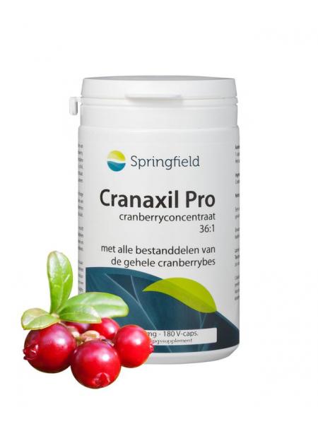 Springfield Cranaxil Pro cranberryconcentrate 500 mg