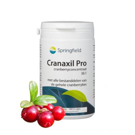 Springfield Cranaxil Pro cranberryconcentrate 500 mg