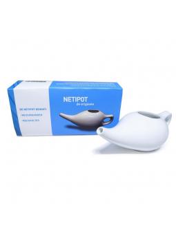 Ayurveda Health Neti pot aardewerk wit