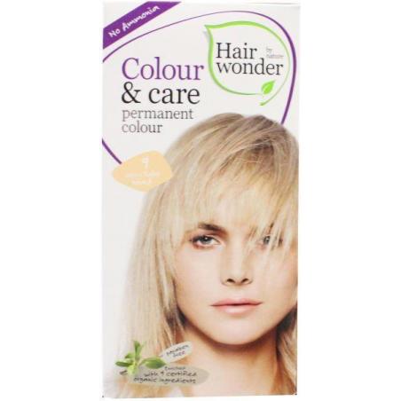 Hairwonder Colour & Care very light blond 9