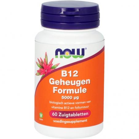 NOW Vitamine B12 geheugenformule 5000 mcg