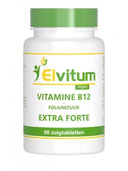 Elvitaal/elvitum Vitamine B12 extra forte + foliumzuur