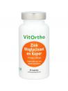 Vitortho Zink bisglycinaat 15mg en koper 250mcg