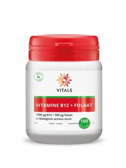 Vitals Vitamine B12 1000 mcg folaat 500 mcg