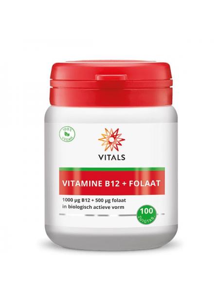 Vitals Vitamine B12 met folaat kopen | Vits & Mins