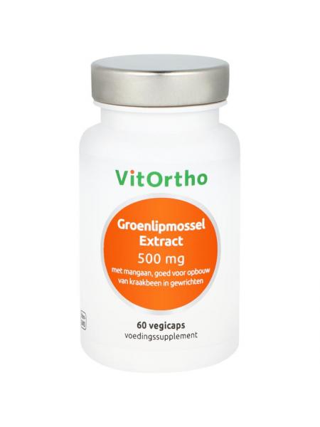 Vitortho Groenlipmossel extract 500 mg