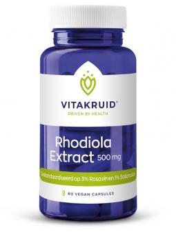 Vitakruid Rhodiola extract 500 mg