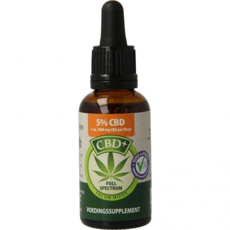 Jacob Hooy CBD plus olie 5%