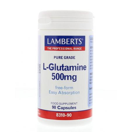 Lamberts L-Glutamine 500mg