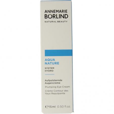 Borlind Aquanature oogverzorging hyaluronzuur