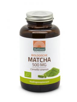 Mattisson Matcha 500mg camillia sinensis bio