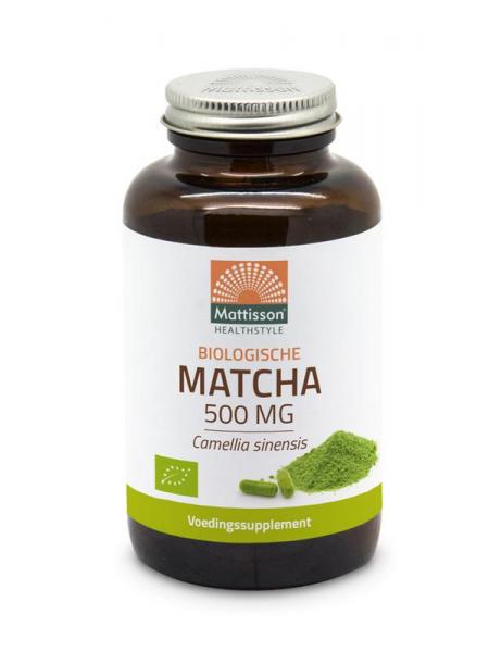 Mattisson Matcha 500mg camillia sinensis bio