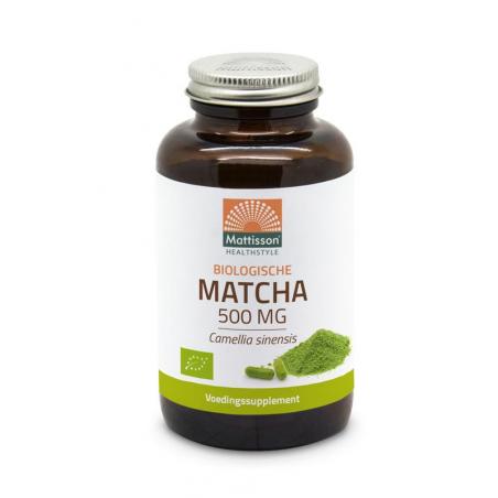 Mattisson Matcha 500mg camillia sinensis bio