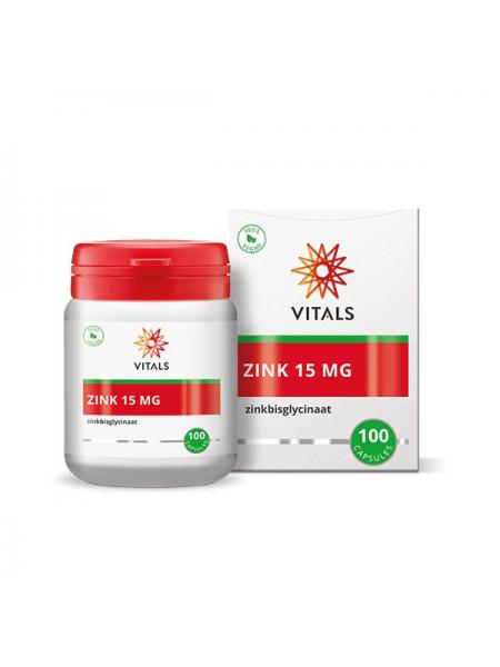 Vitals Zink bisglycinaat 15 mg kopen | Vits & Mins