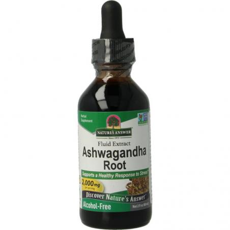 Natures Answer Ashwagandha extract alcoholvrij