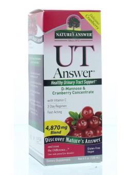 Natures Answer D-Mannose & cranberry/ut answer 3 dgn kuur