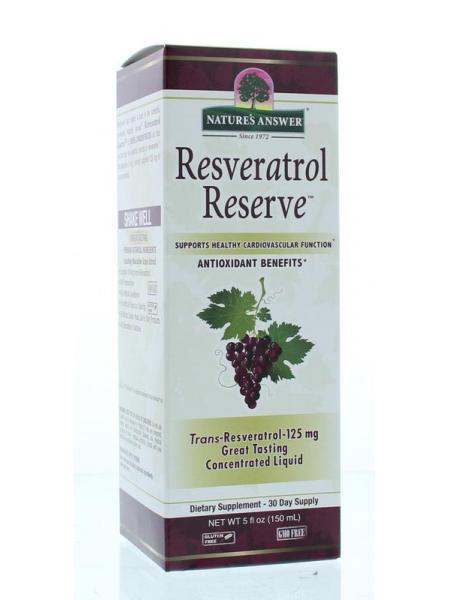 Natures Answer Resveratrol reserve complex vloeibaar