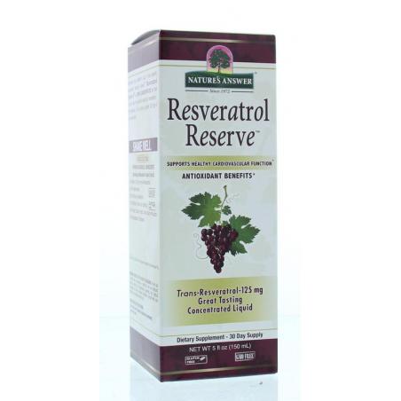 Natures Answer Resveratrol reserve complex vloeibaar