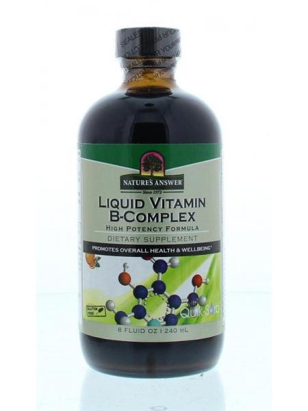 Natures Answer Vloeibaar Vitamine B-complex - Liquid Vitamin B