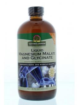 Natures Answer Vloeibaar magnesium malaat & bisglycinaat