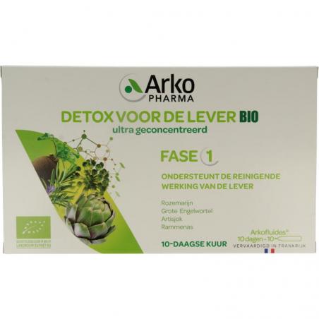 Arkofluids Detox lever bio