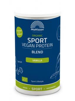 Mattisson Organic sport vegan protein blend vanille