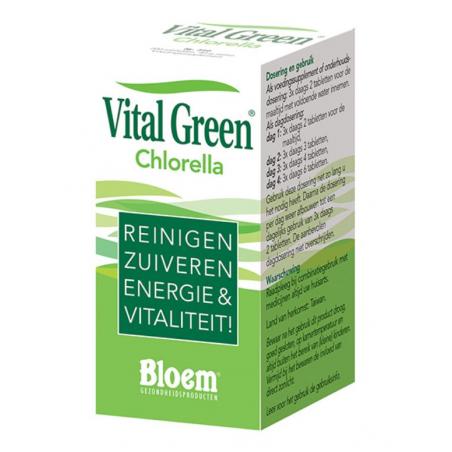 Bloem Chlorella vital green