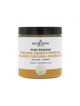 Jacob Hooy Pure Powder Curcuma - zwarte peper mix