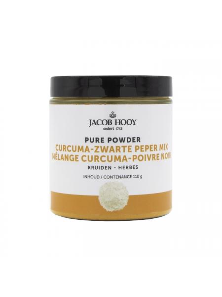 Jacob Hooy Pure Powder Curcuma - zwarte peper mix