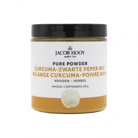 Jacob Hooy Pure Powder Curcuma - zwarte peper mix