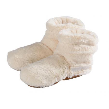 Warmies Slippies boots deluxe beige maat 37-42