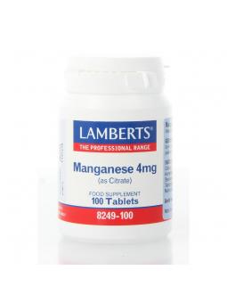 Lamberts Mangaan (manganese) 4mg