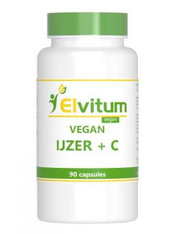 Elvitaal/elvitum IJzer met vitamine C vegan