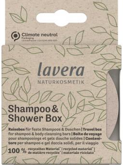 Lavera Shampoo & shower box leeg/boite de voyage