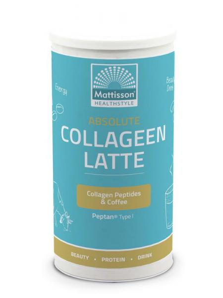 Mattisson Absolute collageen & latte instant coffee drink